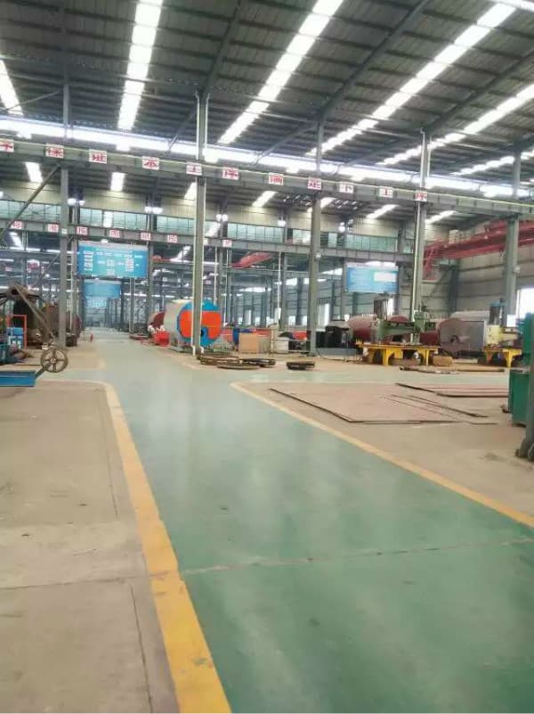 Boiler manufacturing workshop